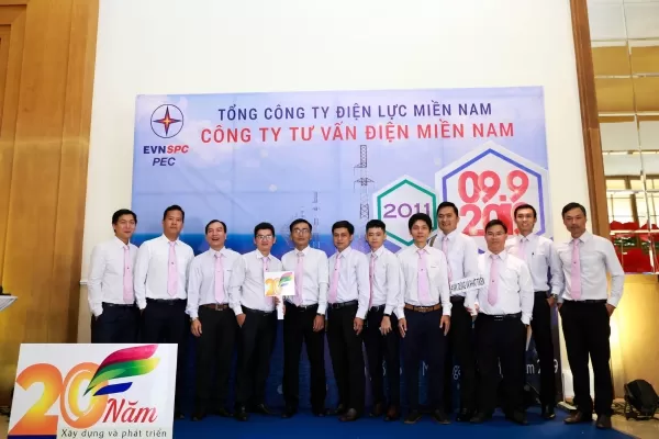 KỶ NIỆM 20 NĂM THÀNH LẬP CÔNG TY TƯ VẤN ĐIỆN MIỀN NAM