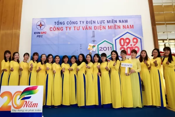 KỶ NIỆM 20 NĂM THÀNH LẬP CÔNG TY TƯ VẤN ĐIỆN MIỀN NAM