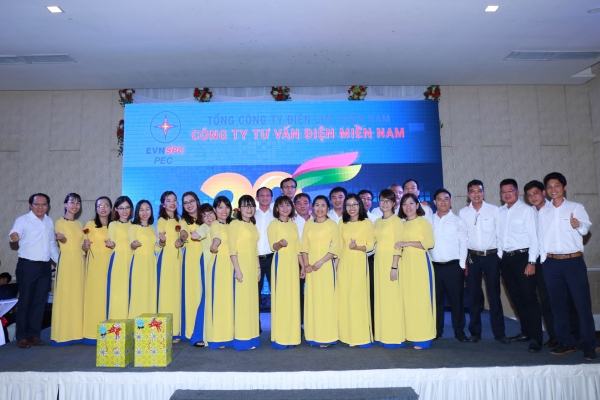 KỶ NIỆM 20 NĂM THÀNH LẬP CÔNG TY TƯ VẤN ĐIỆN MIỀN NAM