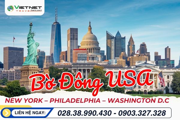 TOUR DU LỊCH MỸ: NEW YORK – PHILADELPHIA – WASHINGTON D.C