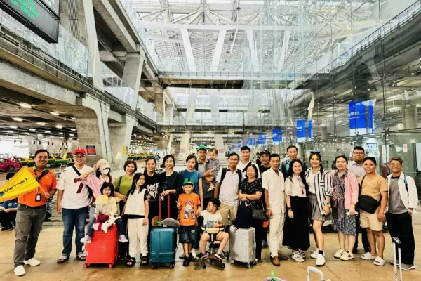 ĐOÀN UBND PHƯỜNG 4 -QUẬN PHÚ NHUẬN THAM QUAN THÁI LAN-2024