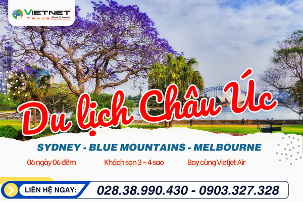 TOUR DU LỊCH ÚC SYDNEY – MELBOUNRE