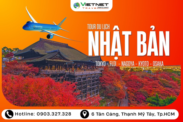 MÙA THU NHẬT BẢN 2025: TOKYO - KYOTO - OSAKA