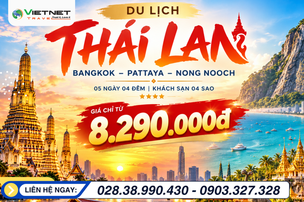 DU LỊCH THÁI LAN: BANGKOK - PATTAYA - NONG NOOCH - ART