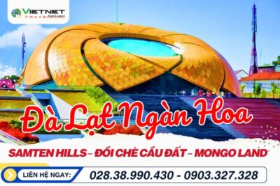ĐÀ LẠT – THÁC DAMBRI – SAMTEN HILLS – ĐỒI CHÈ CẦU ĐẤT – MONGO LAND – HẦM VANG ĐÀ LẠT