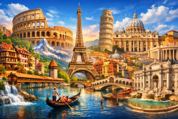 KHÁM PHÁ CHÂU ÂU