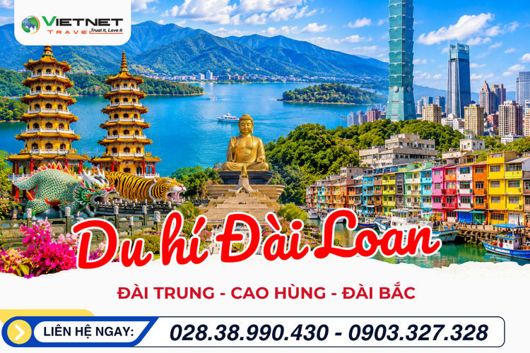 TOUR ĐÀI LOAN NOSHOPPING: ĐÀI TRUNG - CAO HÙNG - ...