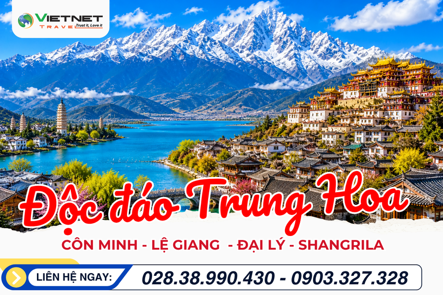 TOUR TRUNG QUỐC NO SHOPPING: CÔN MINH - ĐẠI LÝ - ...